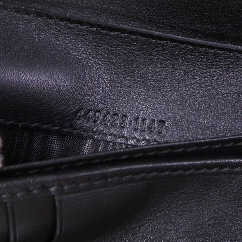 GUCCI 皮革Zipped Wallet金扣長錢包-13