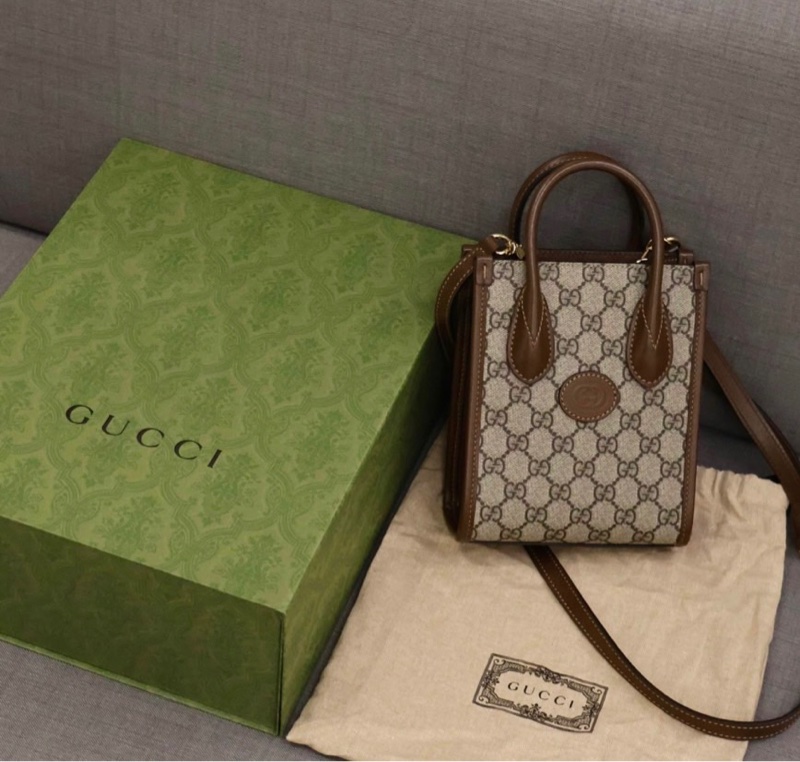 GUCCI迷你托特包👜-1