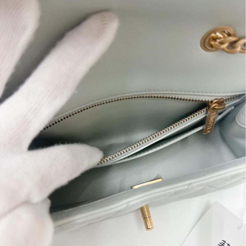 莉亞精品♡ CF20 水藍山茶花 全新品-14