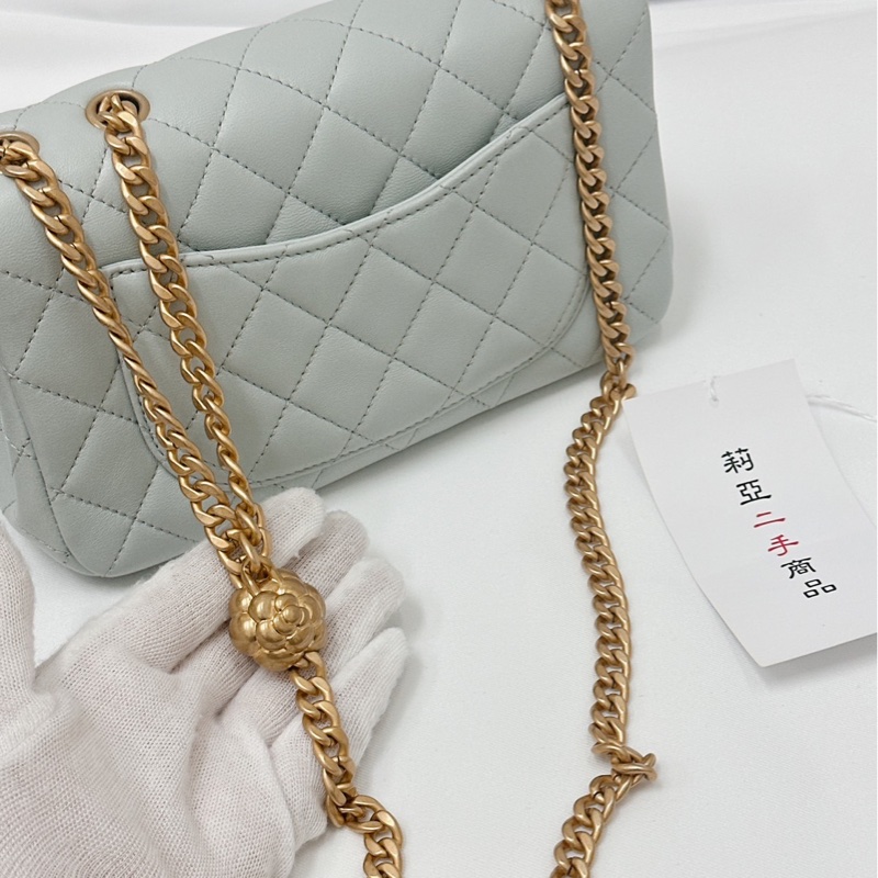 莉亞精品♡ CF20 水藍山茶花 全新品-16