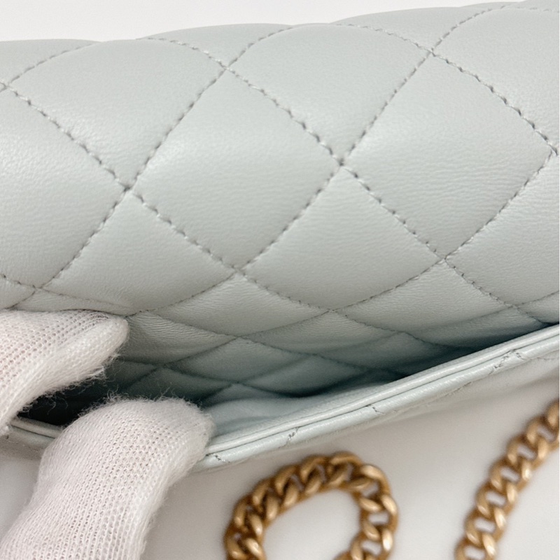 莉亞精品♡ CF20 水藍山茶花 全新品-18