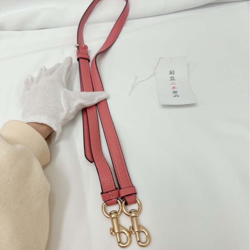 莉亞精品♡Coach粉色小托特包 二手美包-15