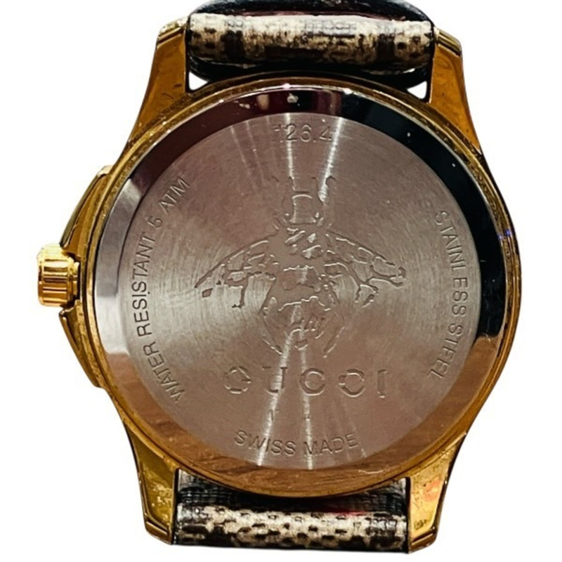 Gucci G-Timeless 126.4 男士石英手錶-4