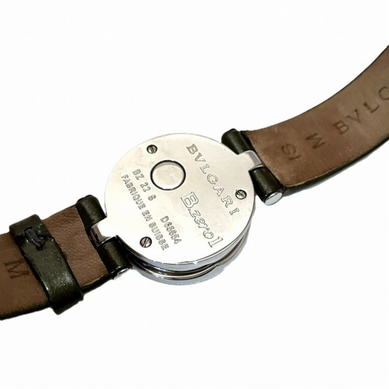 BVLGARI B.zero1 BZ22SS 女士石英腕錶-4
