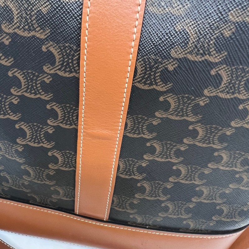 Celine 中號標誌印花桶包 肩背包 斜背包-2