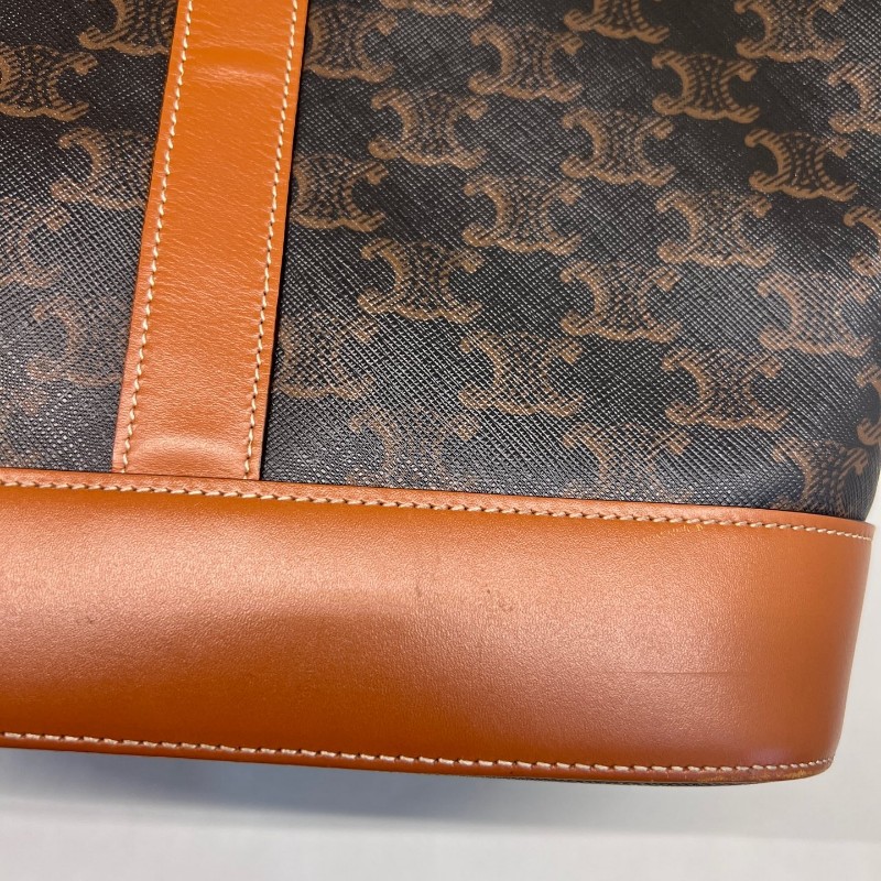 Celine 中號標誌印花桶包 肩背包 斜背包-6