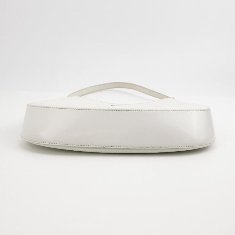 Prada  Cleo系列 白色 腋下包hobo 肩背包-5