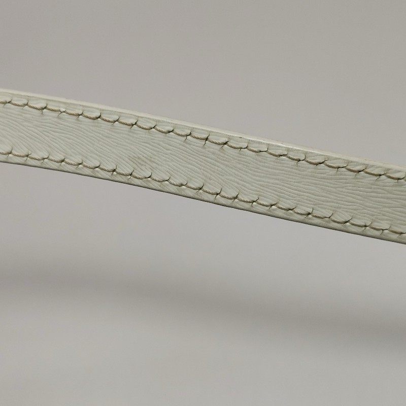 Fendi 芬迪 白色印花 帆布 餃子包 肩背包-10