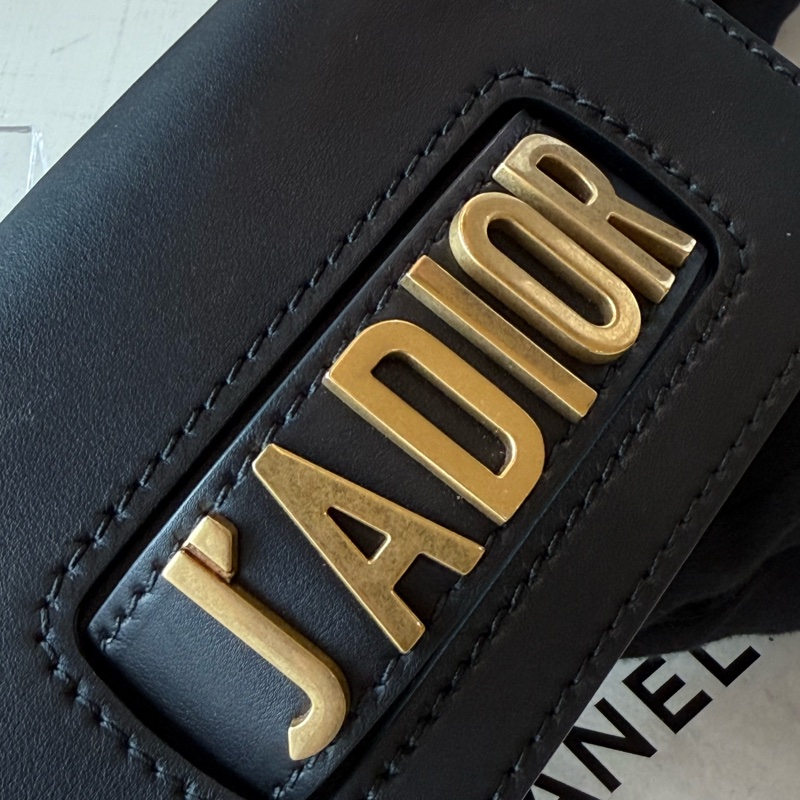 Dior 黑色 mini J’Adior 鏈條包手拿包-7