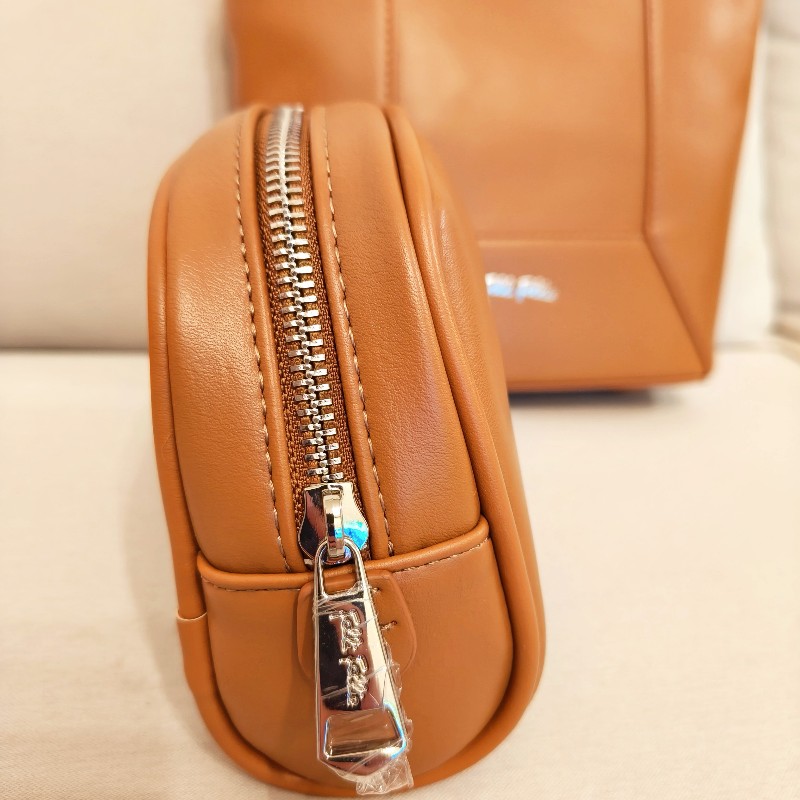 Folli Follie牛皮水桶子母包-14