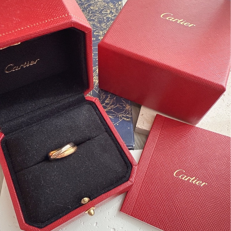 Cartier 三環戒指 46-0