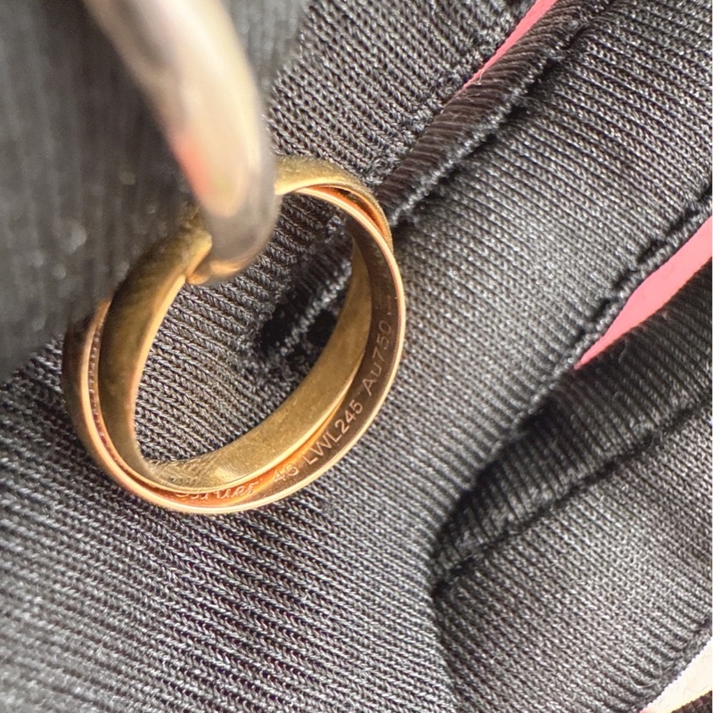 Cartier 三環戒指 46-7