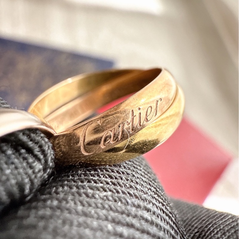 Cartier 三環戒指 46-9