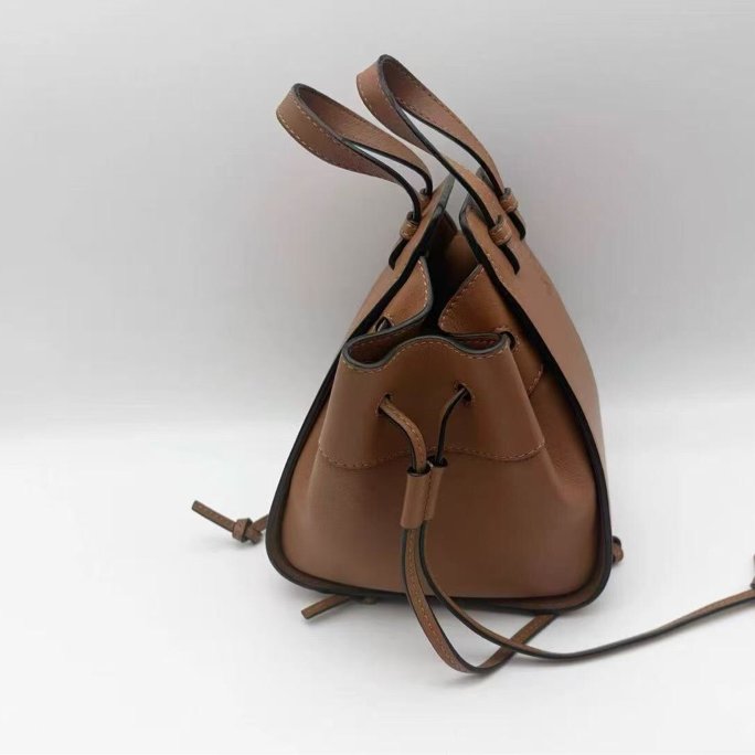 loewe mini hammock 焦糖色 吊床包 99新 配件塵袋-2