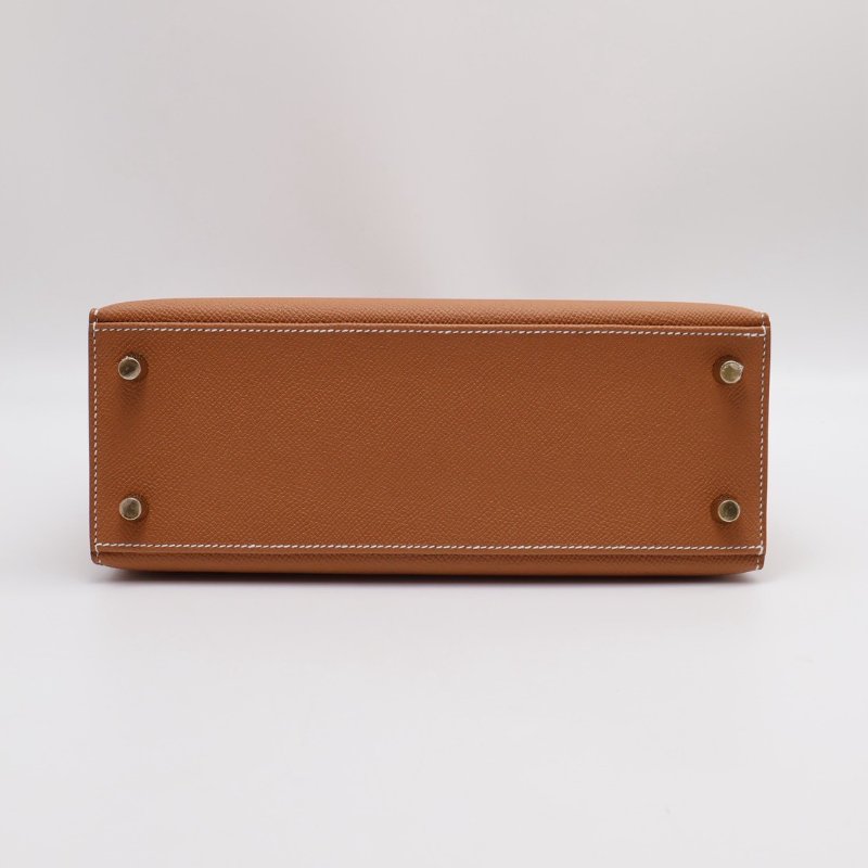 HERMES Kelly 25 - 金棕金-8