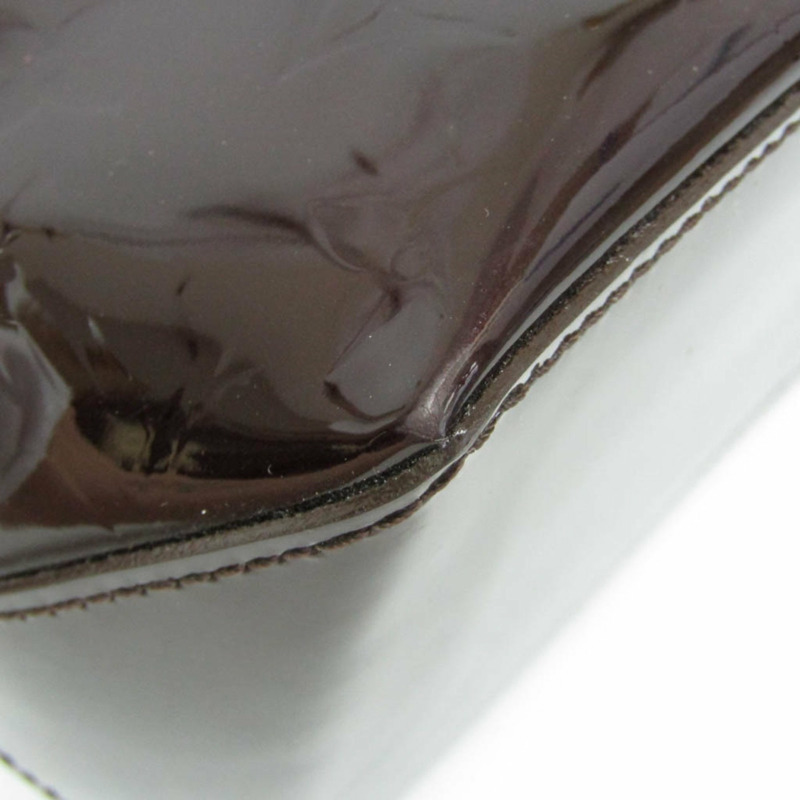 Louis Vuitton Monogram Vernis Wilshire PM M93641 女士手提包 Amarante-5