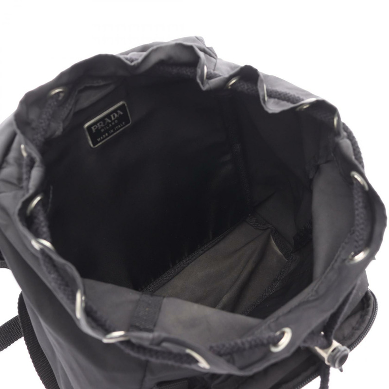 PRADA TESSUTO MONTAGN 背包 尼龍 黑色 二手 女款-2
