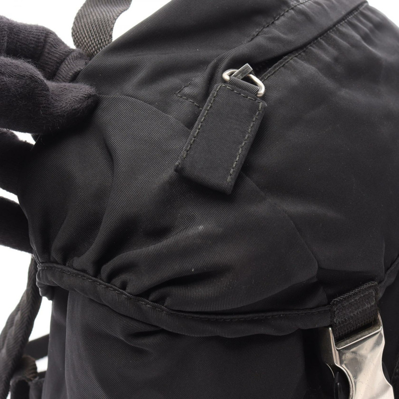 PRADA TESSUTO MONTAGN 背包 尼龍 黑色 二手 女款-5