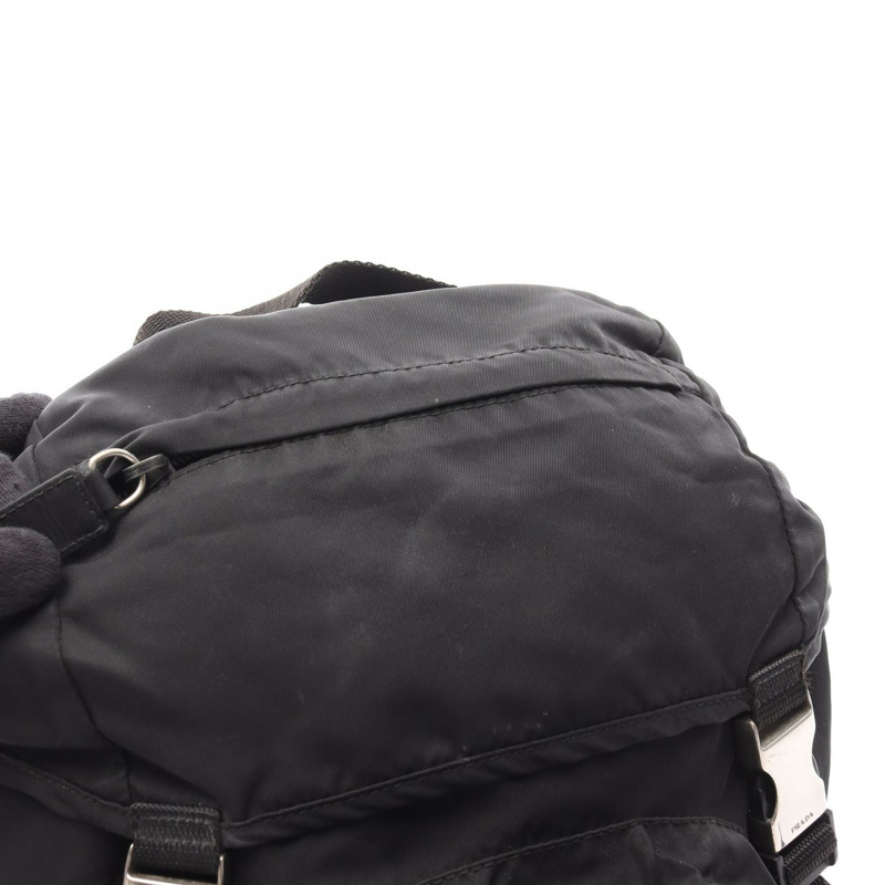 PRADA TESSUTO MONTAGN 背包 尼龍 黑色 二手 女款-6