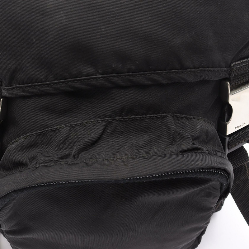 PRADA TESSUTO MONTAGN 背包 尼龍 黑色 二手 女款-7