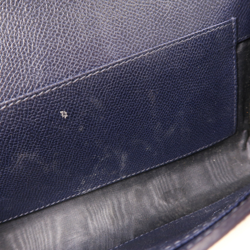 Salvatore Ferragamo 牛皮皮革Clutch Bag金扣鏈帶肩背袋-14