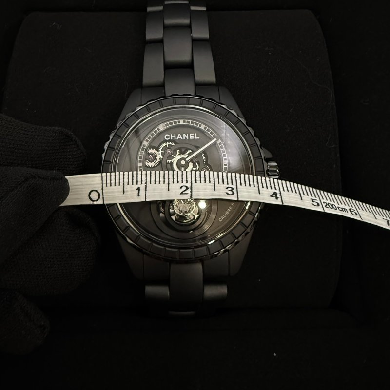 【美收精品】Chanel J12鑽石陀飛輪 B-772【隔月月中將轉賣至日本 上架期限30天】-10