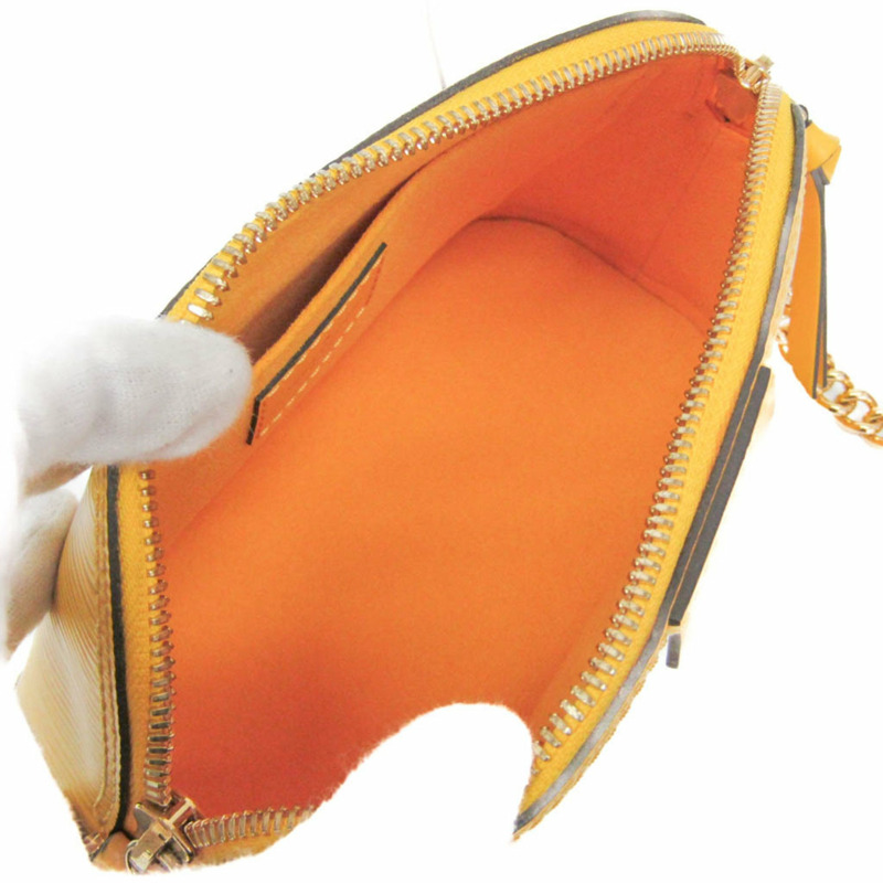 Louis Vuitton Epi Alma MINI M53119 女士單肩包 檸檬黃-3