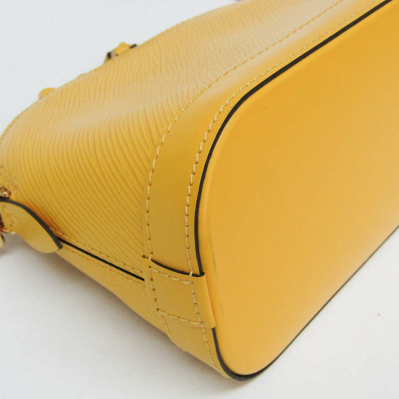 Louis Vuitton Epi Alma MINI M53119 女士單肩包 檸檬黃-4