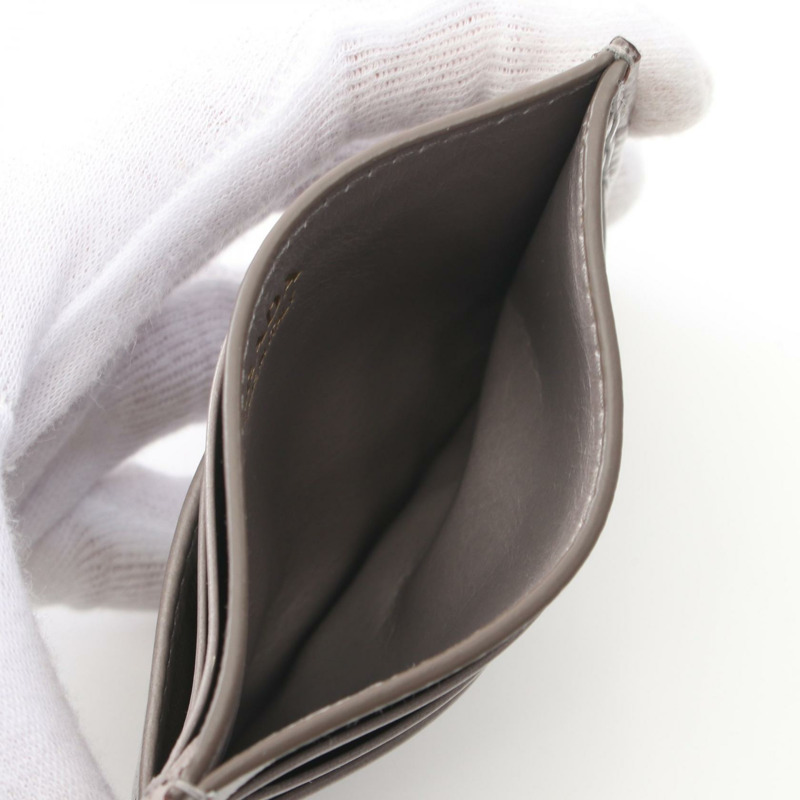 PRADA SOFT LUX 卡夾 1MC0252CYRF0116 皮革 灰色 全新 女款-2