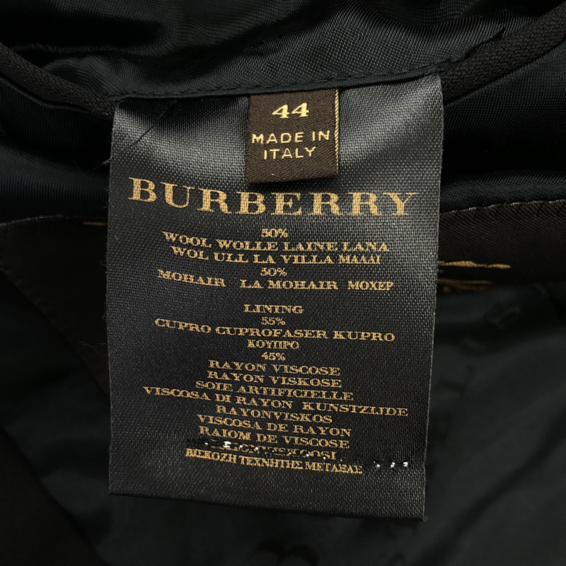 BURBERRY 修身夾克 羊毛 黑色 44 碼 二手男士-5