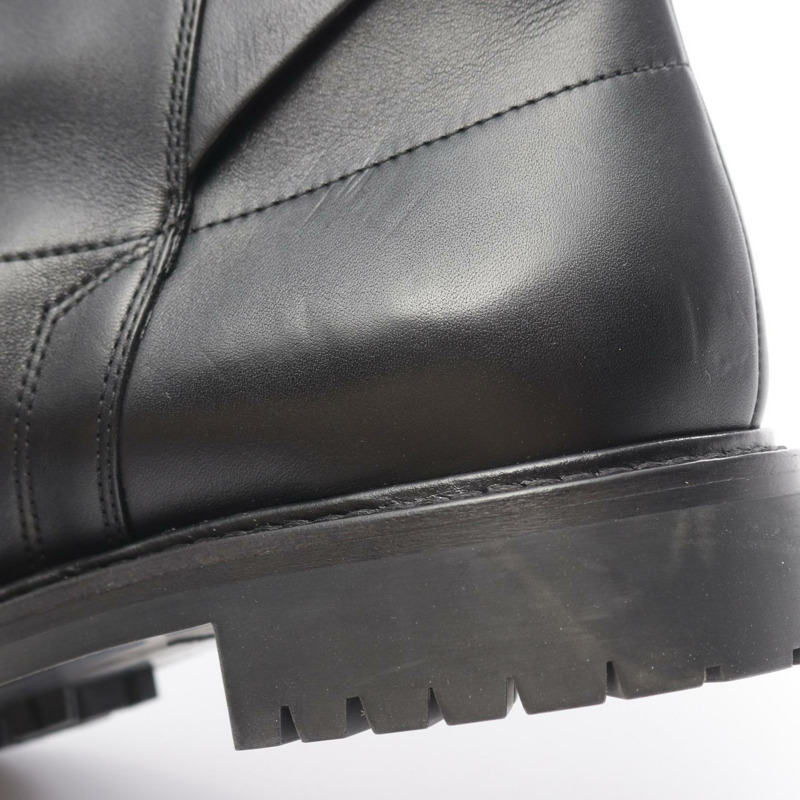 Christian Dior EMPREINTE 短靴 皮革 黑色 尺寸 38D 二手 女款-10