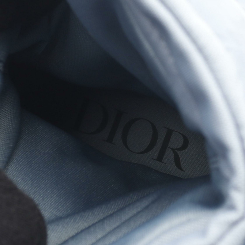 Christian Dior Oblique 男士尼龍藍色短靴 #41 二手-4