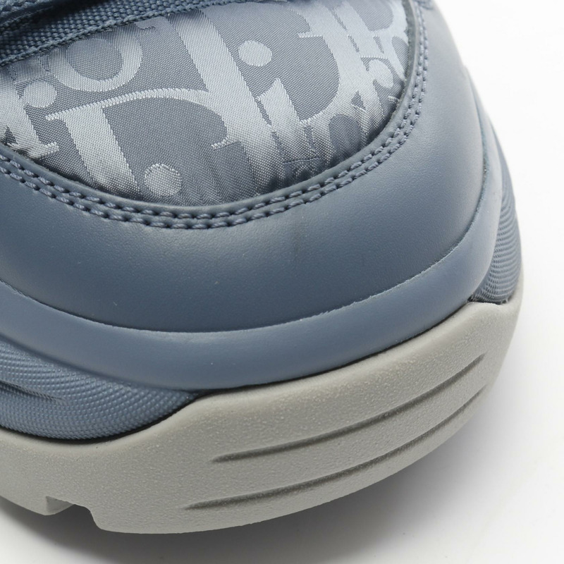 Christian Dior Oblique 男士尼龍藍色短靴 #41 二手-8