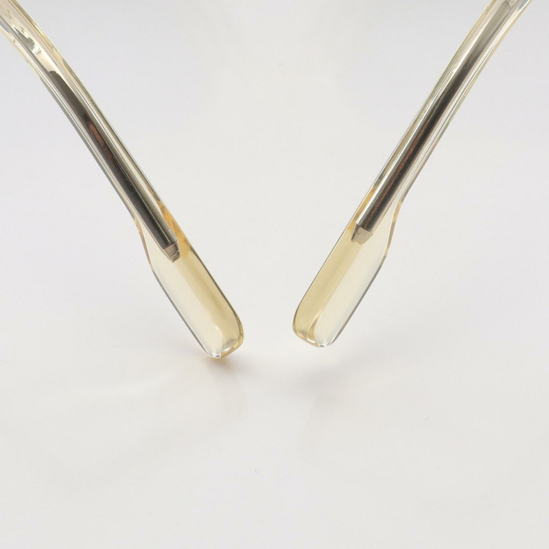 博柏利 Nova Check 太陽眼鏡,塑膠透明黑色,二手女款-6