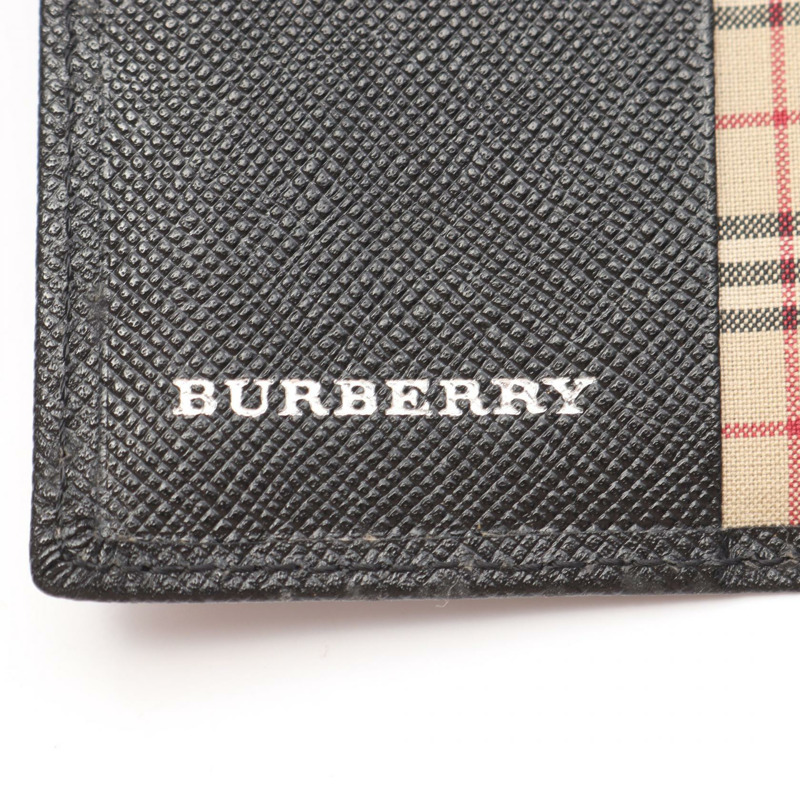 BURBERRY 黑色真皮鑰匙圈套,二手,男女通用-3