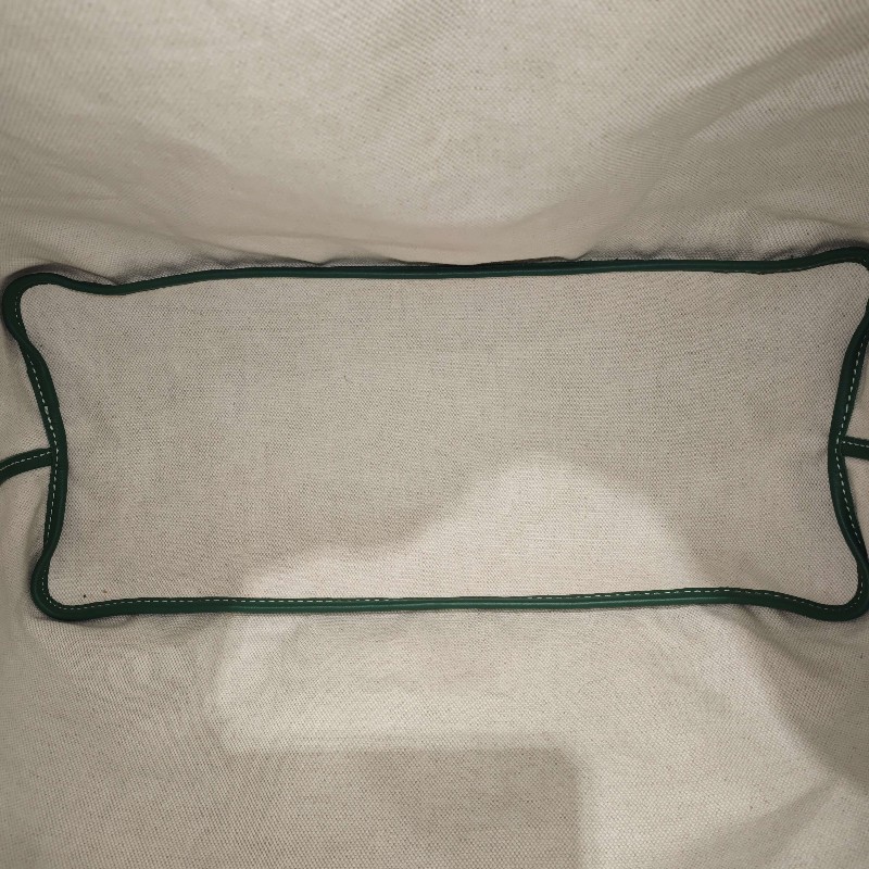 Goyard 綠色老花子母購物袋 中號 肩背包-24