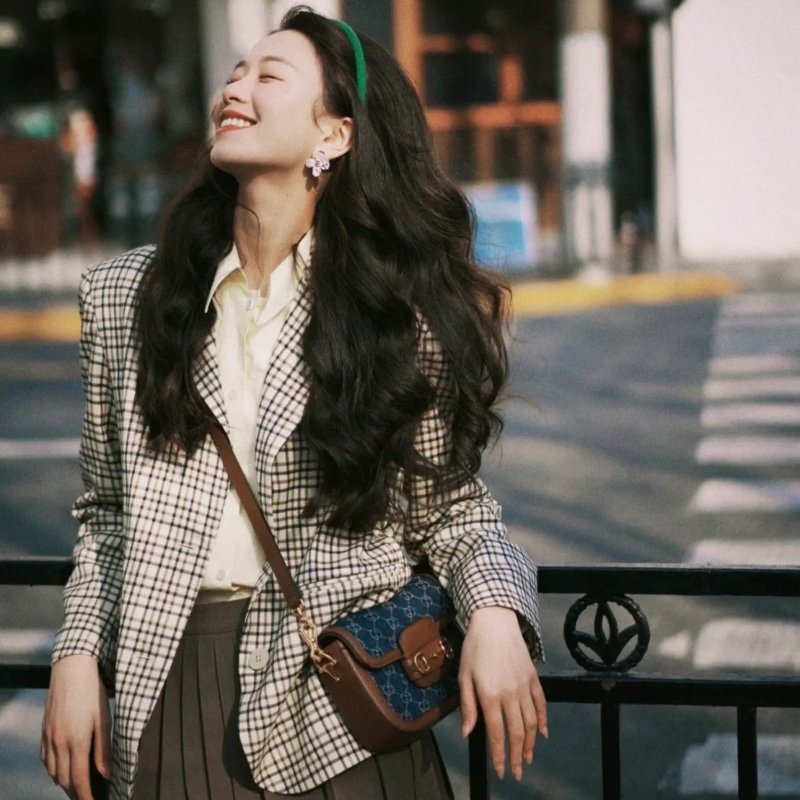 GUCCI Horsebit 1955馬銜釦馬鞍包 - mini牛仔-8