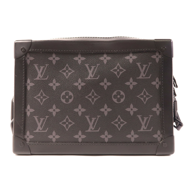 LOUIS VUITTON Monogram Eclipse Soft Trunk肩背袋-1