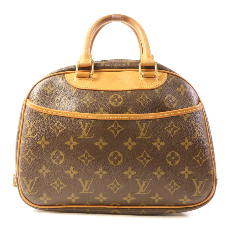LOUIS VUITTON Monogram Trouville金扣手挽袋-0