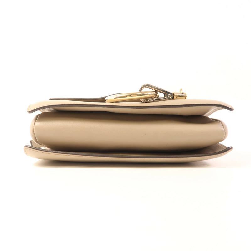 Chloe 牛皮皮革Shoulder Bag金扣肩背袋-3