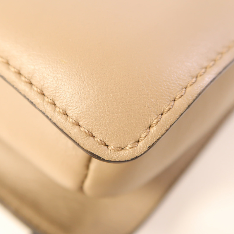 Chloe 牛皮皮革Shoulder Bag金扣肩背袋-7