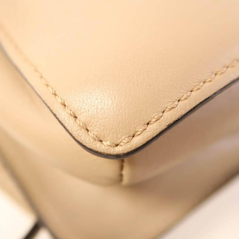 Chloe 牛皮皮革Shoulder Bag金扣肩背袋-8