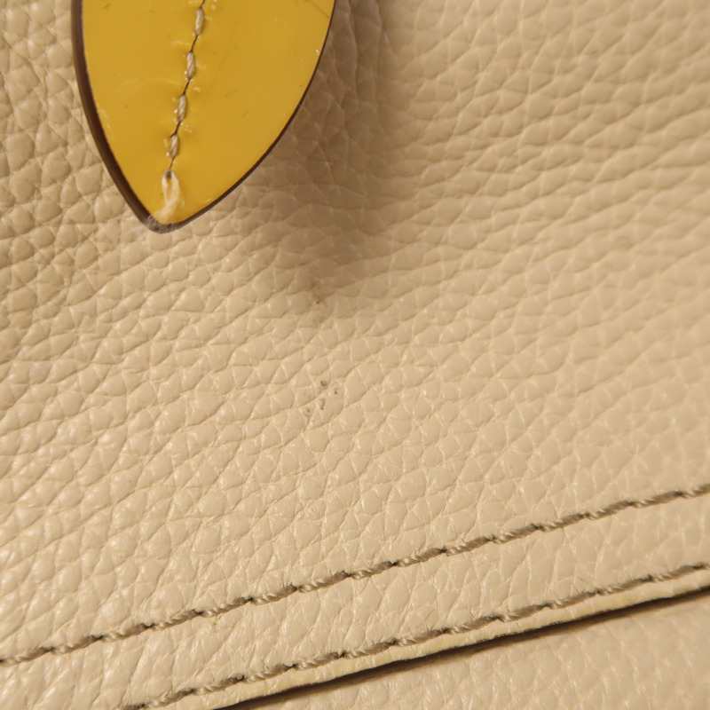 COACH 牛皮皮革Shoulder Bag銀扣肩背袋-19