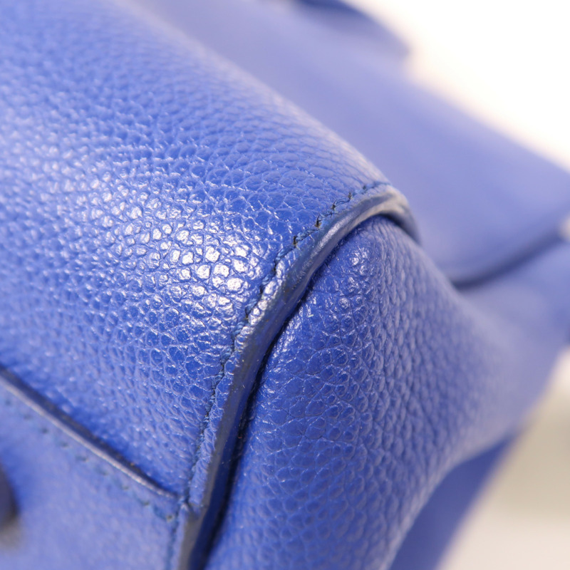 SAINT LAURENT 牛皮皮革Cabas Rive Gauche銀扣手挽肩背兩用袋-5