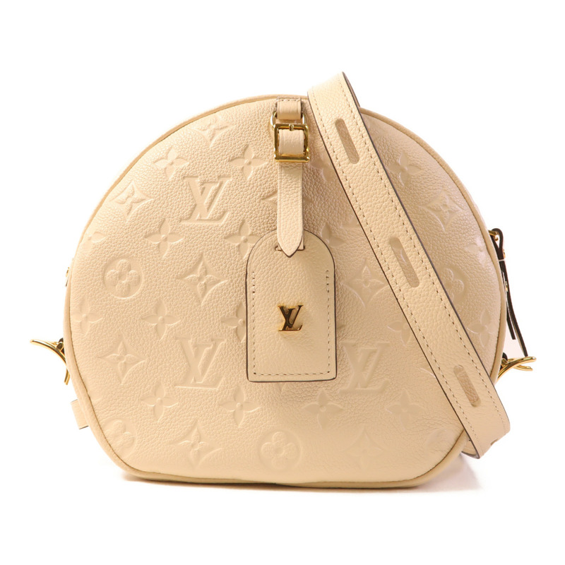 LOUIS VUITTON Monogram Empreinte Boite Chapeau Souple金扣肩背袋-0