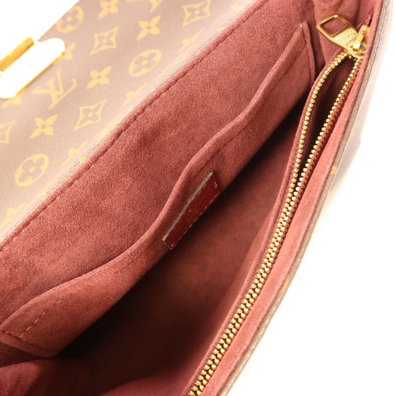 LOUIS VUITTON Monogram Saint Placide金扣肩背袋-4