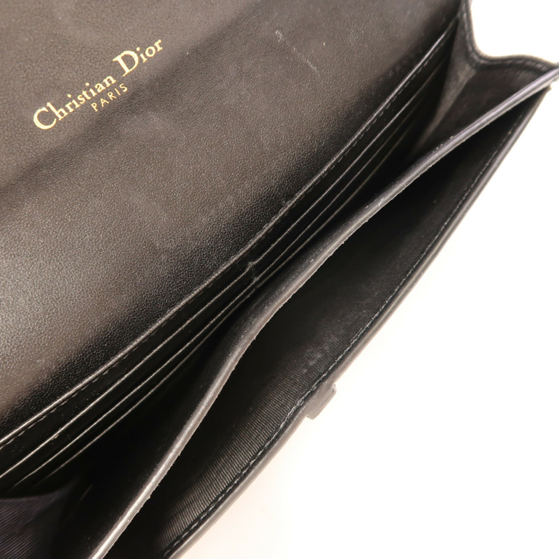 Dior 牛皮皮革Saddle Woc金扣肩背袋-4