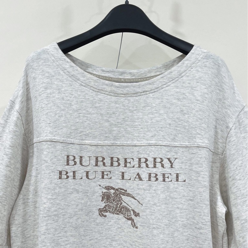 Burberry 藍標 大戰馬字母寬袖洋裝-3