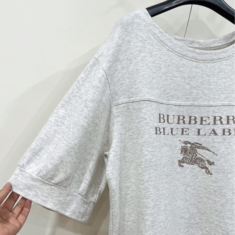 Burberry 藍標 大戰馬字母寬袖洋裝-4