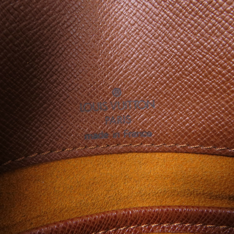 LOUIS VUITTON Monogram Musette Salsa金扣肩背袋棕色-11